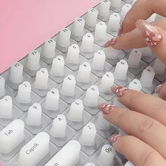  Yunno Nail-Friendly Keyboard Cover