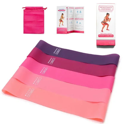 Portable Resistance Bands for Fitness & Yoga: Elastic Strength Workout Set